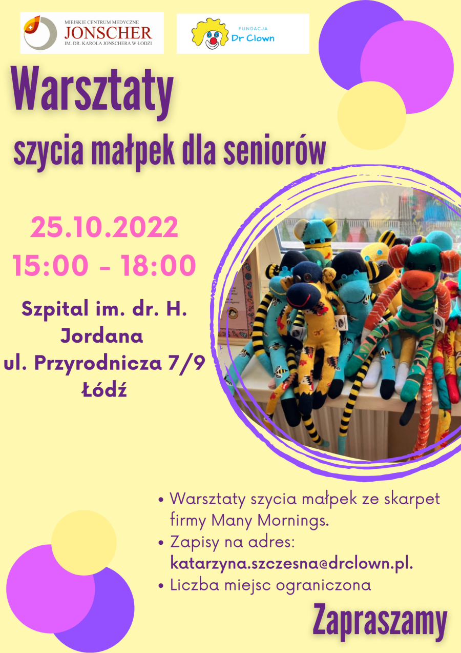 WARSZTATY DLA SENIORÓW 