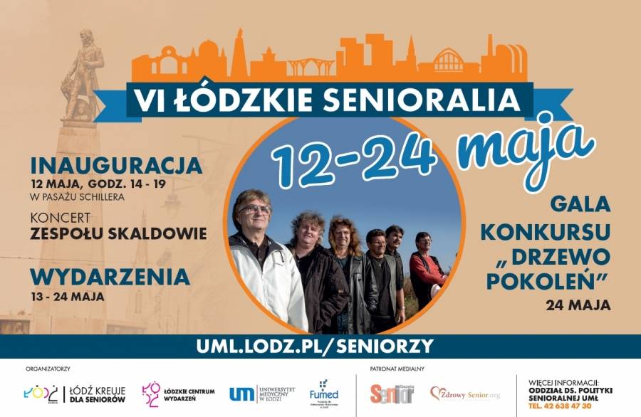 ZAPRASZAMY NA SENIORALIA 