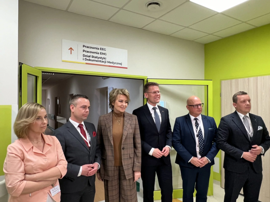 Pracownia leczenia bezdechu sennego w szpitalu im. Karola Jonschera 