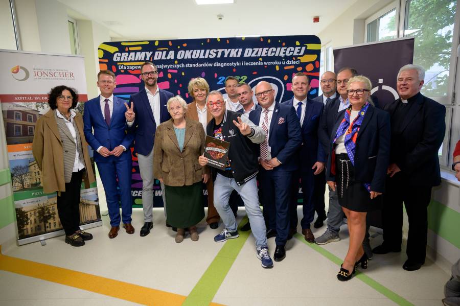 Media nt. przekazania sprzętu medycznego przez WOŚP dla MCM im. dr. Karola Jonschera 