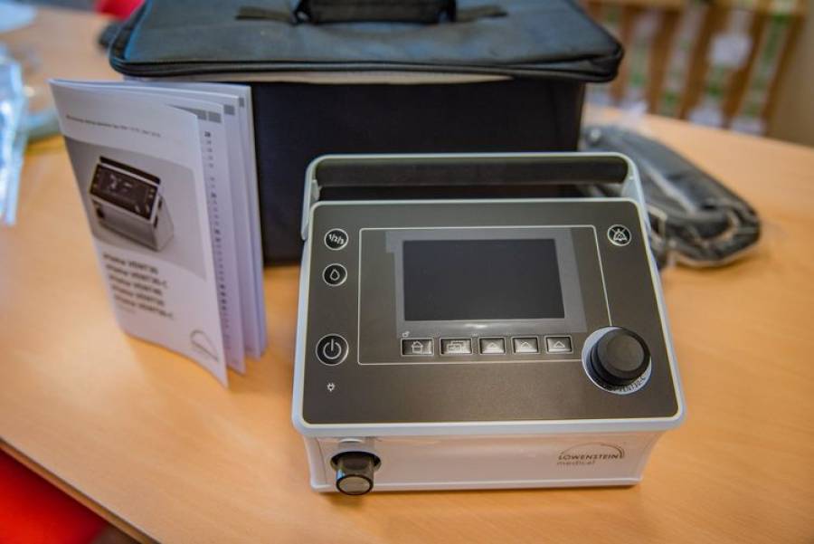 DO MIEJSKIEGO SZPITALA TRAFIŁ OD DARCZYŃCY RESPIRATOR 