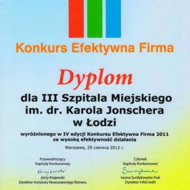 Konkurs Efektywna Firma